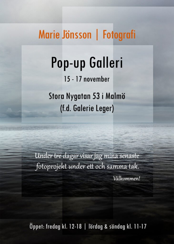 Pop-up i Malmö - Marie Jönsson Fotokonst