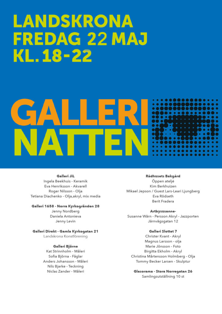 Gallerinatten Landskrona 2026